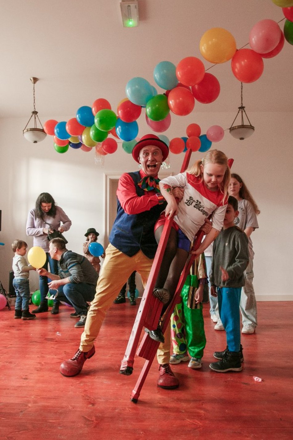 Karnawałowa impreza na Księżym Młynie