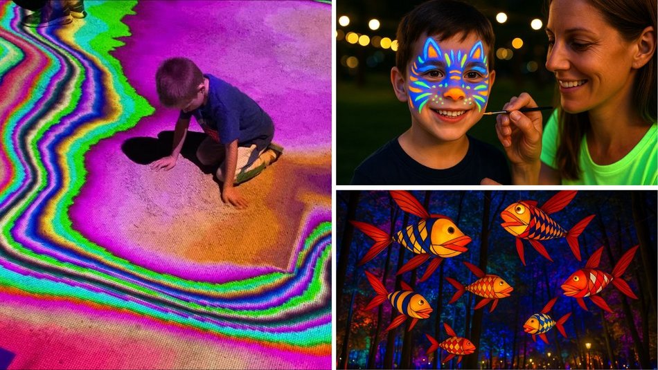 Strefa dla dzieci na Light Move Festival 2025 Łódź