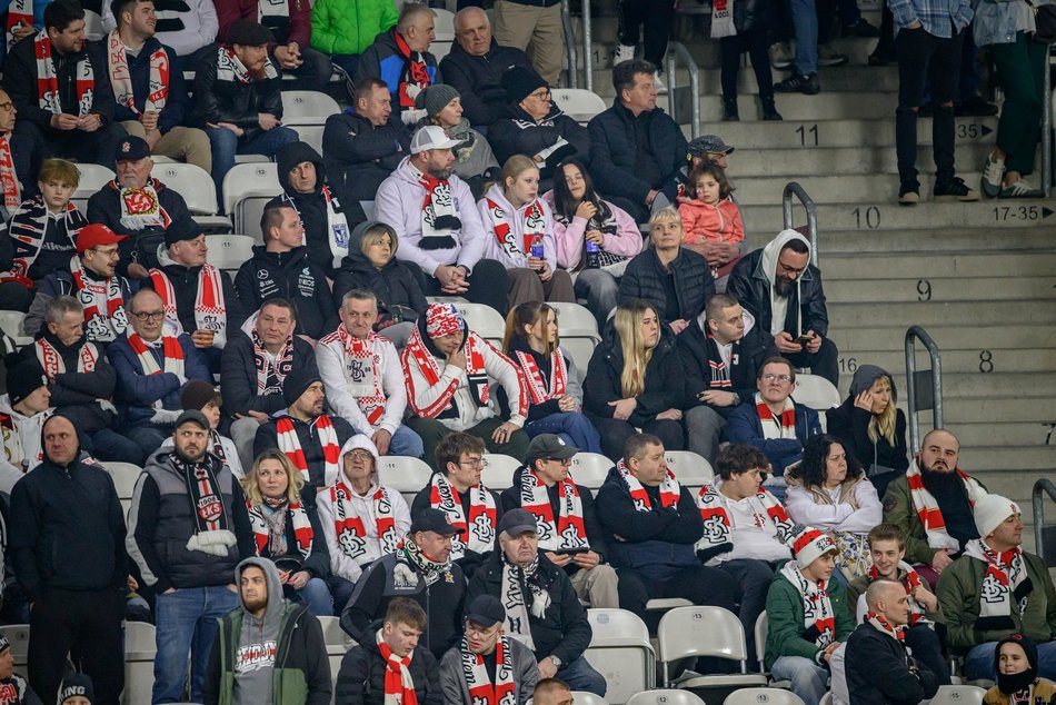 Kibice na meczu ŁKS Łódź z Odrą Opole. Byłeś/aś? Znajdź się w galerii!
