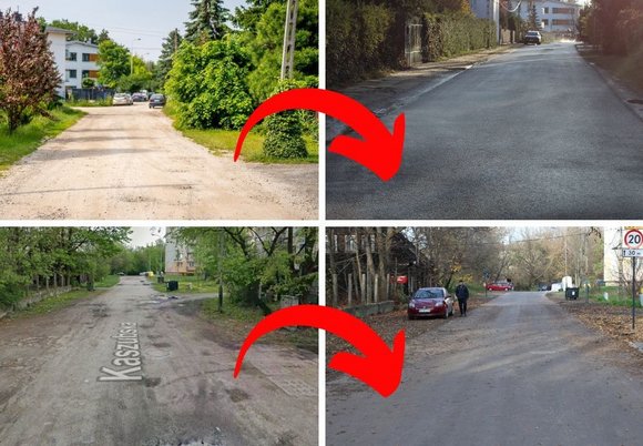 Łódź. Gruntówki znikają z Łodzi! TOP 10 efektów remontów