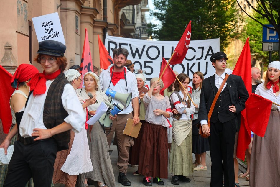 Łódź. Marsz Rewolucja w Łodzi