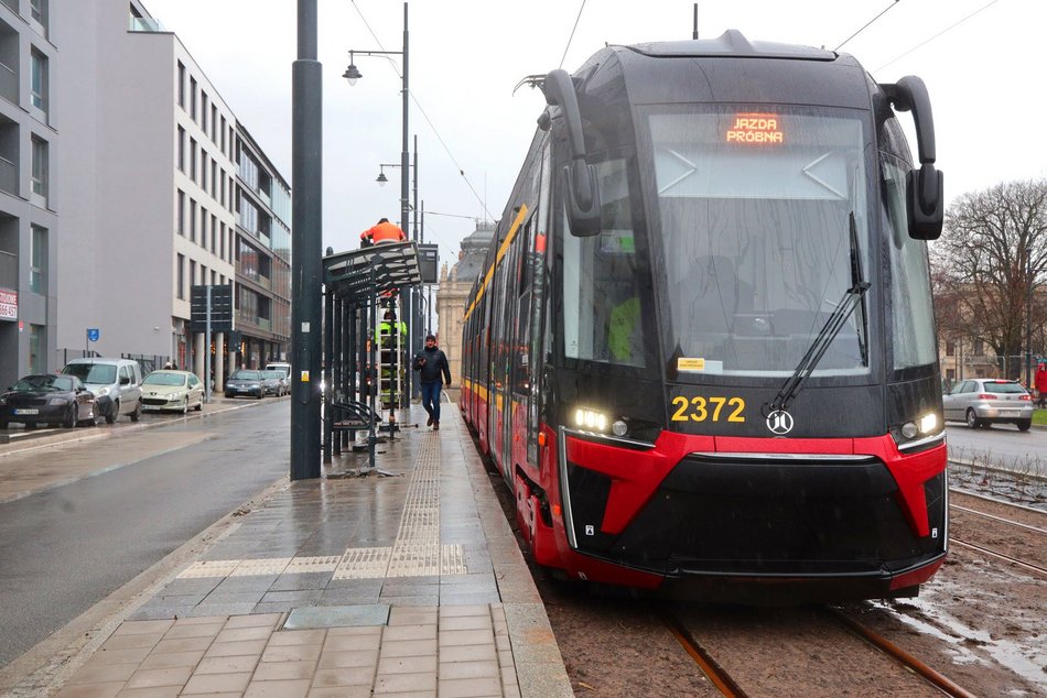 Tramwaje MPK Łódź wracają na Bałuty. Wykonano przejazdy testowa