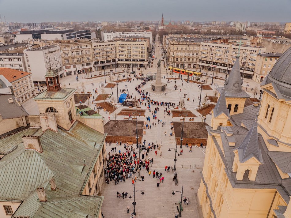 Plac Wolności otwarty