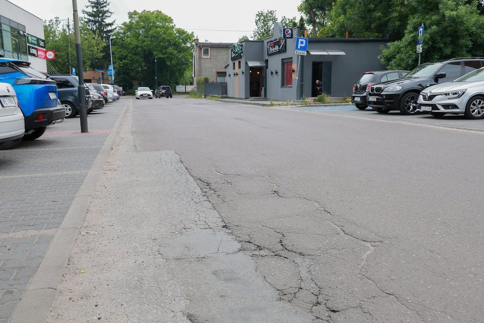 Łódź. Remonty na Bałutach