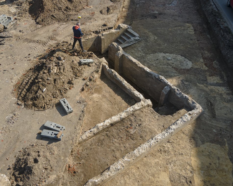 Odkrycia na placu budowy Bulwarów Północnych