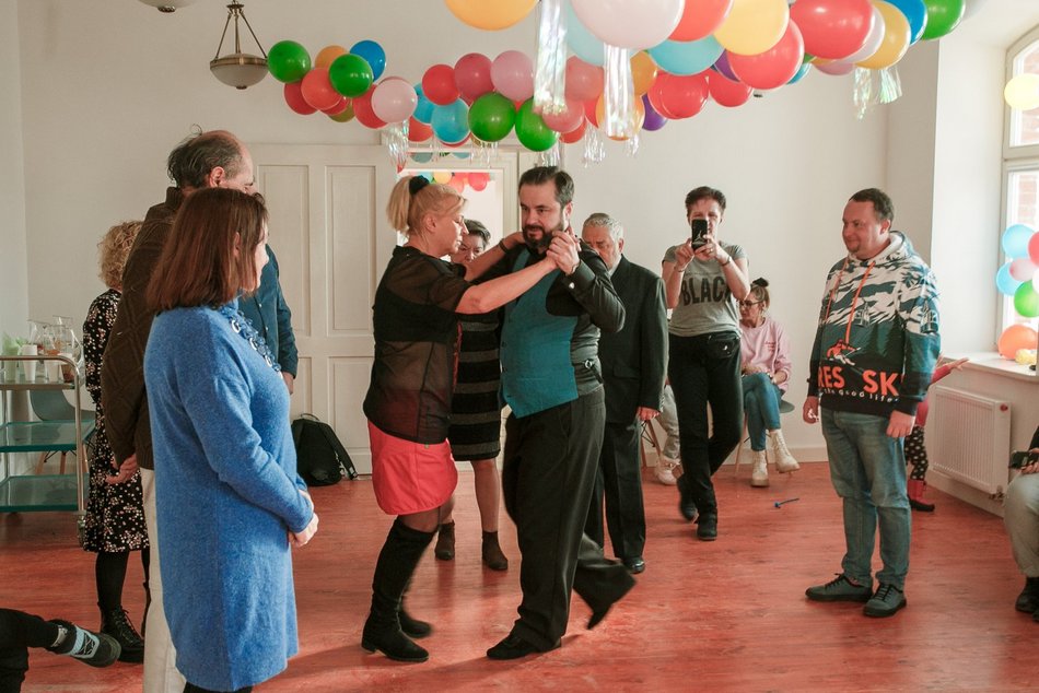 Karnawałowa impreza na Księżym Młynie