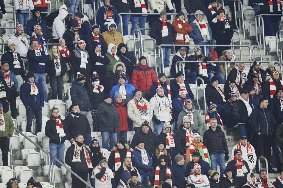 Kibice na meczu ŁKS Łódź z Zagłębiem Lubin. Byłeś? Znajdź się na zdjęciach!