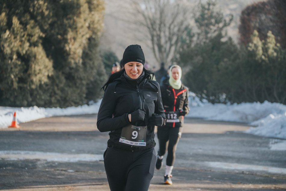 Botaniczna Piątka w Ogrodzie Botanicznym w Łodzi. Galeria z mroźnego biegu