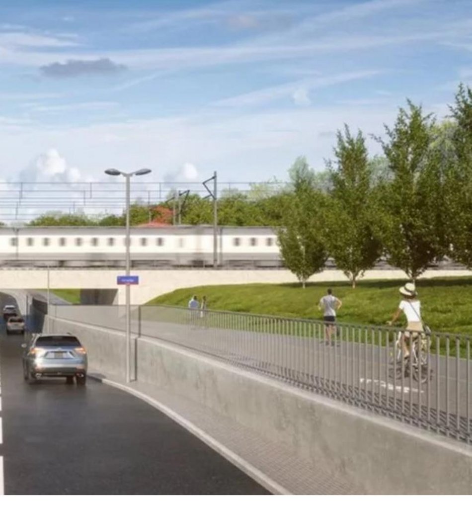 Łódź. Tunel na ul. Hetmańskiej