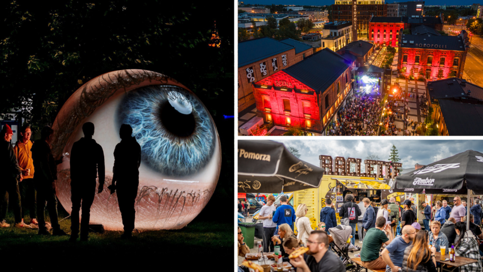 [Translate to Ukraiński:] Łódź 2025 Light Move Festival, Wielka Szama, After Łódż Summer Festival w Monopolis
