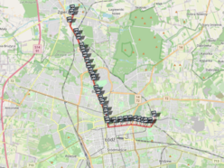 Łódź. Linia 45 MPK Łódź