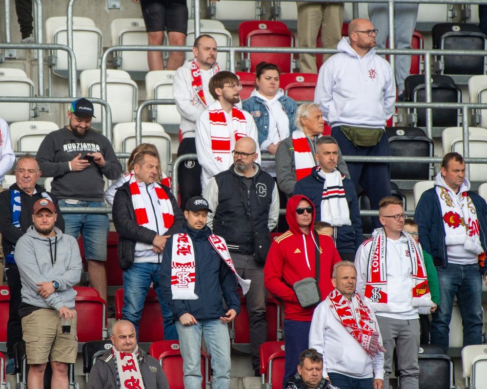 Łódź. Kibice na meczu ŁKS Łódź - Stal Rzeszów. Byłeś/aś? Znajdź się w galerii zdjęć!
