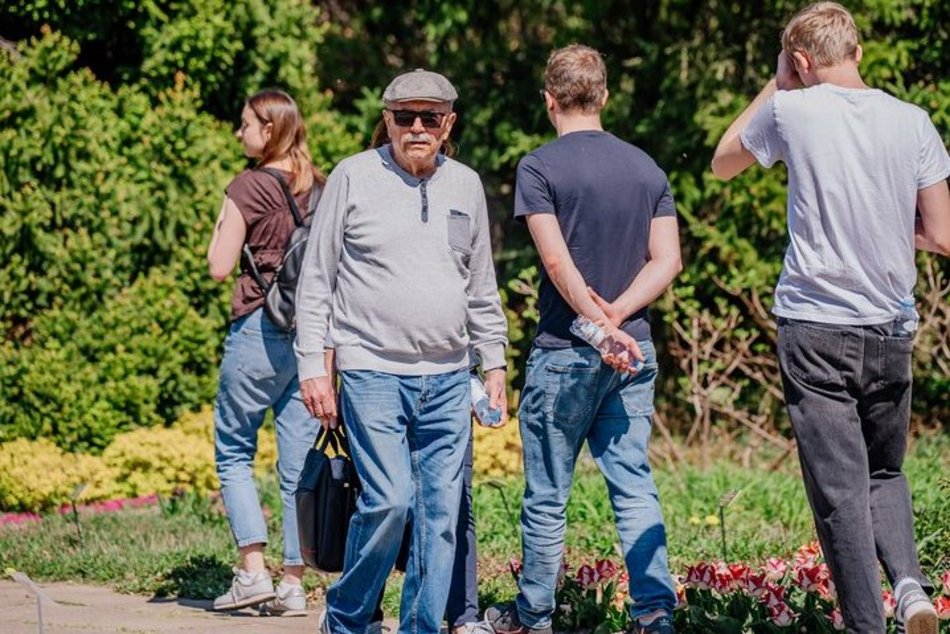 Łódź. Ogród Botaniczny w Łodzi w wiosennej odsłonie