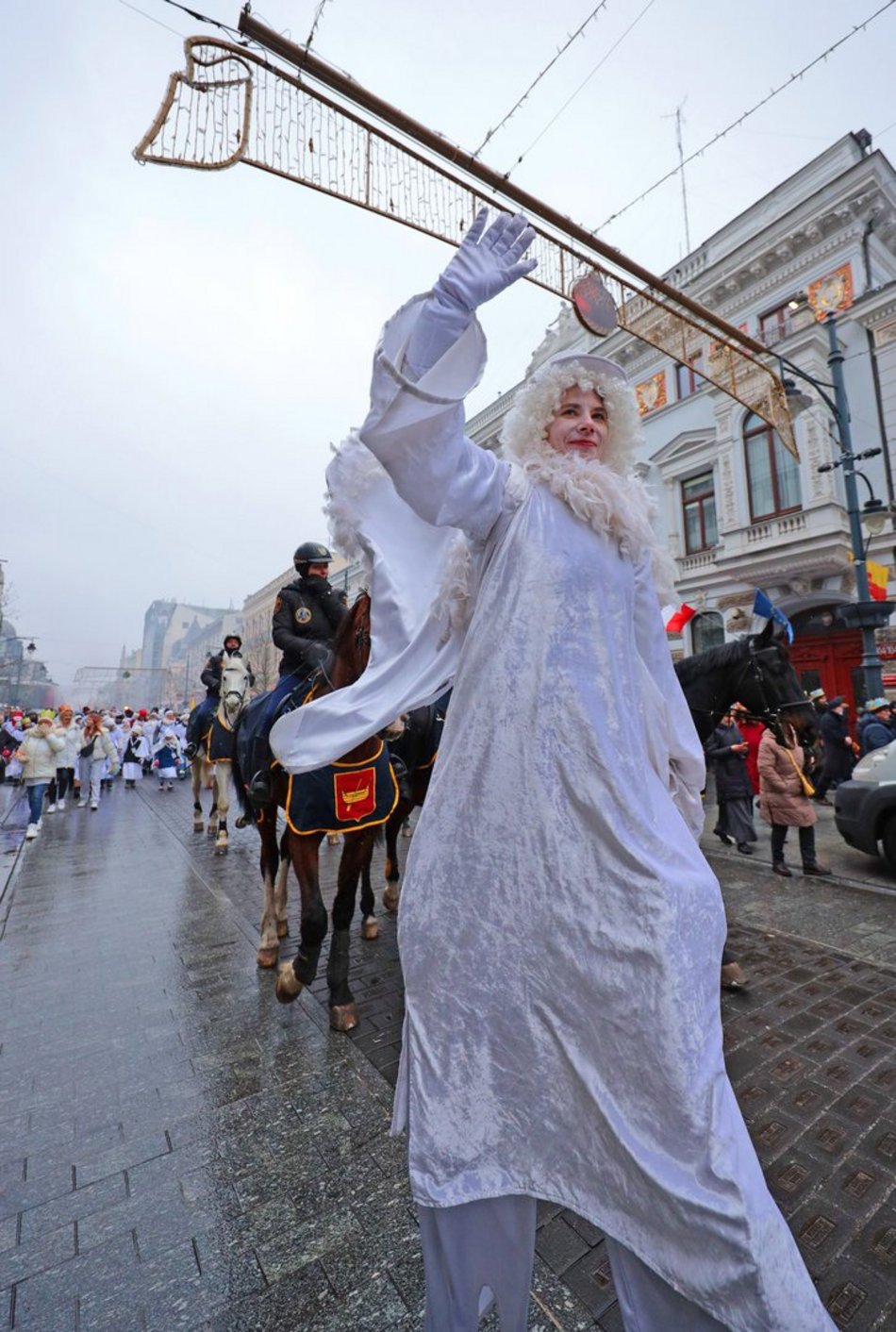 Orszak Trzech Króli na ul. Piotrkowskiej w Łodzi