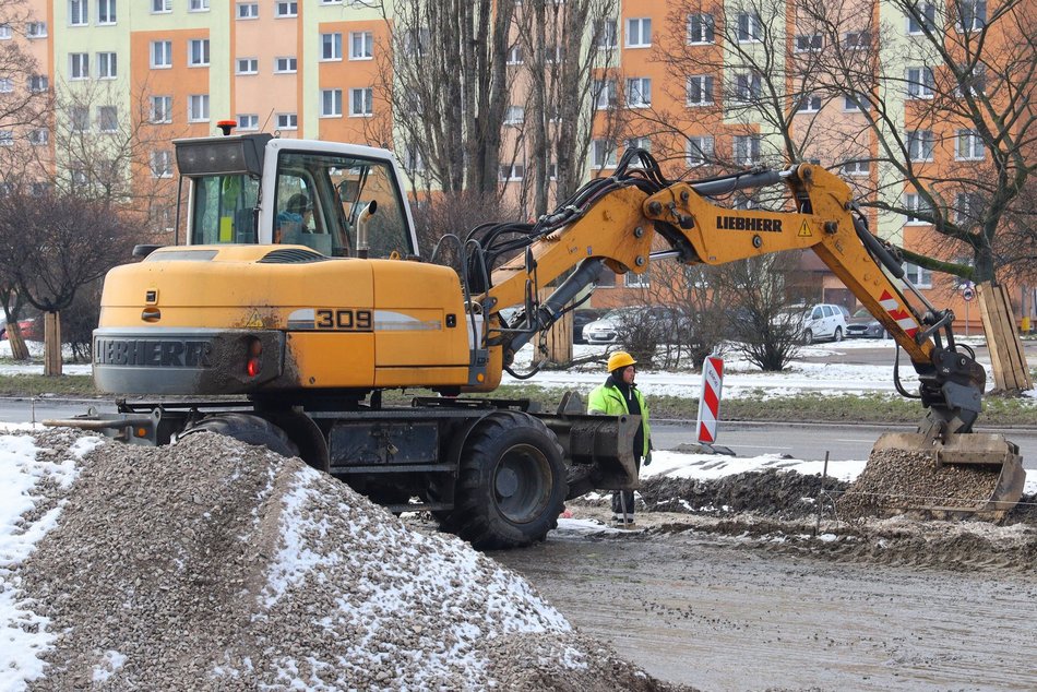 Przebudowa al. Śmigłego-Rydza między ul. Przybyszewskiego a ul. Dąbrowskiego