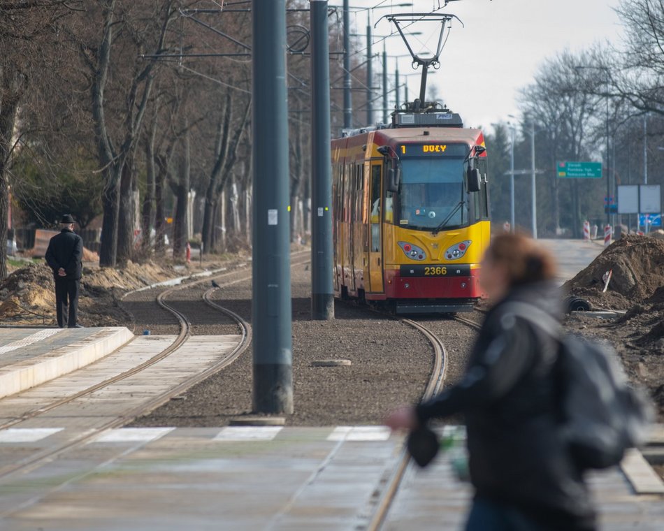 Tramwaje na ul. Wojska Polskiego