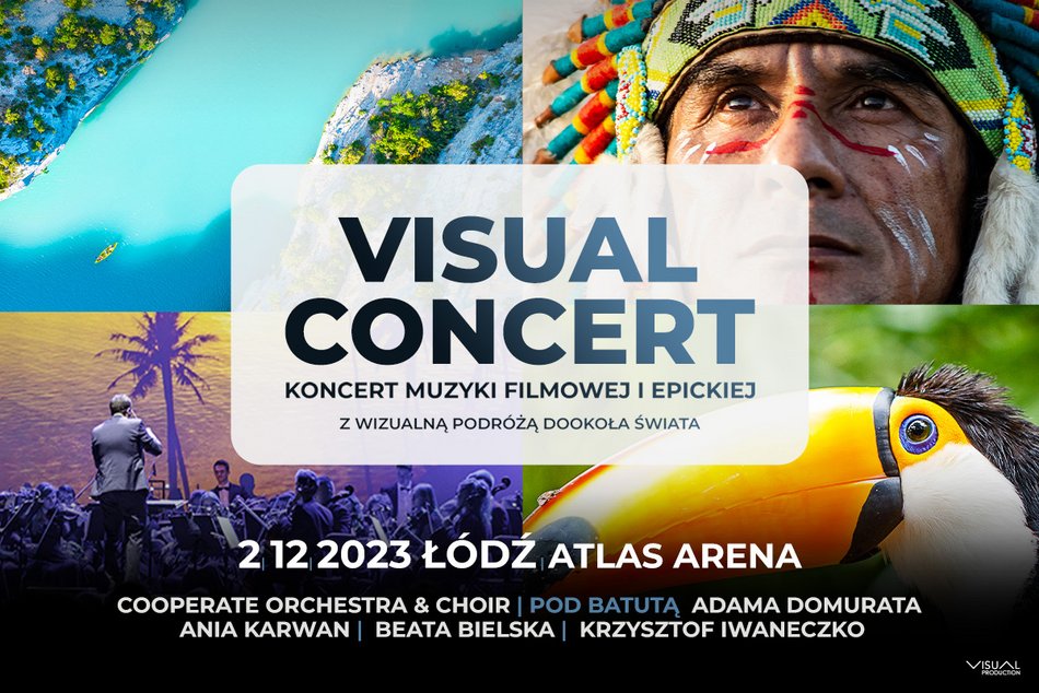 plakat zapraszający na imprezę w Atlas Arenie