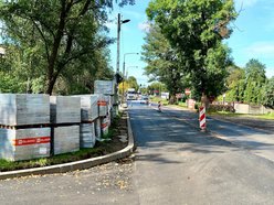 Duże zmiany na Brzezińskiej w Łodzi. Ruch przełożony na drugą nitkę