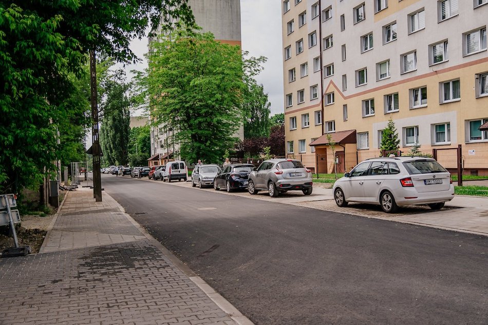 Łódź. Remont Brzóski. Zostały już ostatnie prace porządkowe