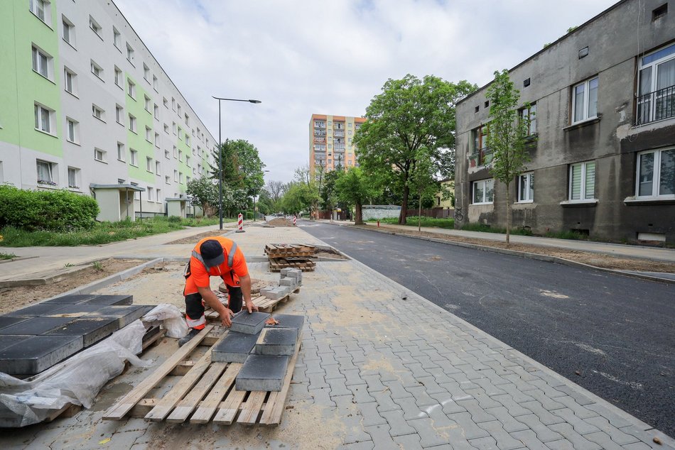 Koniec remontu na ul. Ozorkowskiej! Wiemy, kiedy droga zostanie otwarta