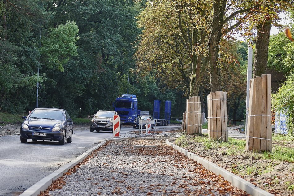 Krakowska w trakcie remontu