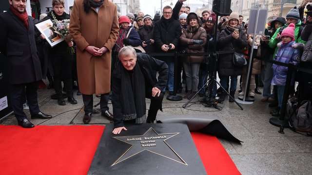 Andrzej Bartkowiak gwiazdą w Alei Gwiazd w Łodzi. Twórca z Hollywood uhonorowany na Piotrkowskiej