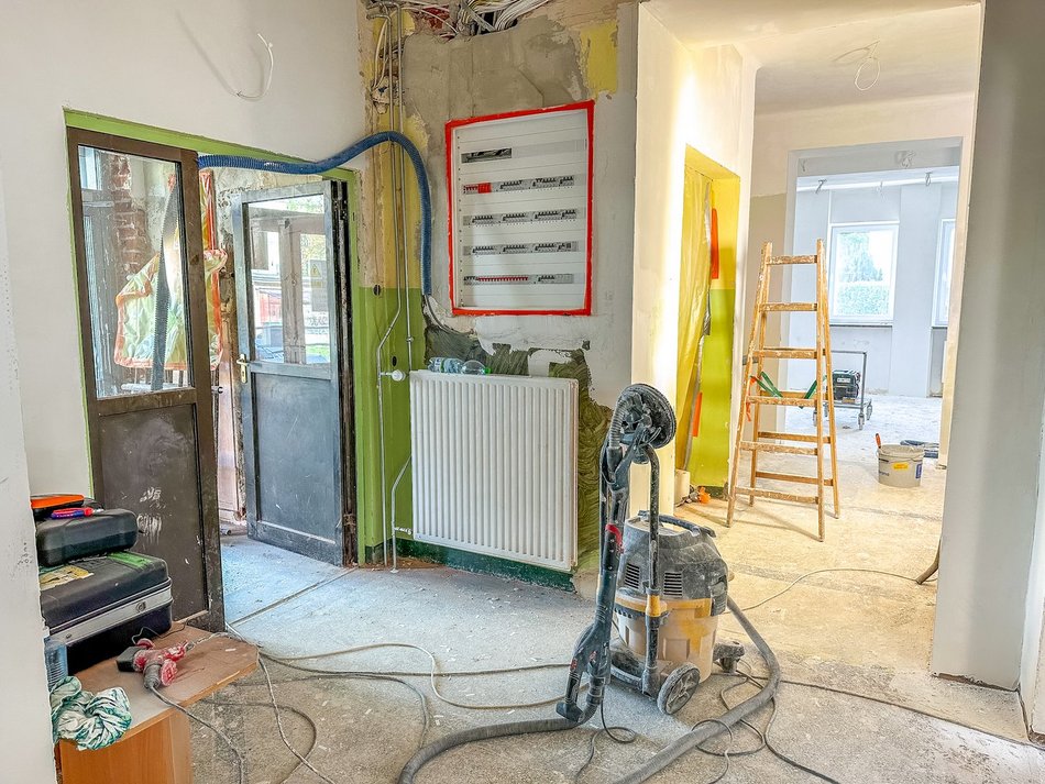 Remont przychodni przy Marynarskiej