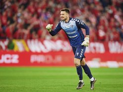 Piłkarze Widzewa i Górnika podczas meczu