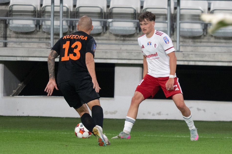 Łódź. Festiwal strzelecki w Pucharze Polski. ŁKS Łódź lepszy od Chrobrego Głogów