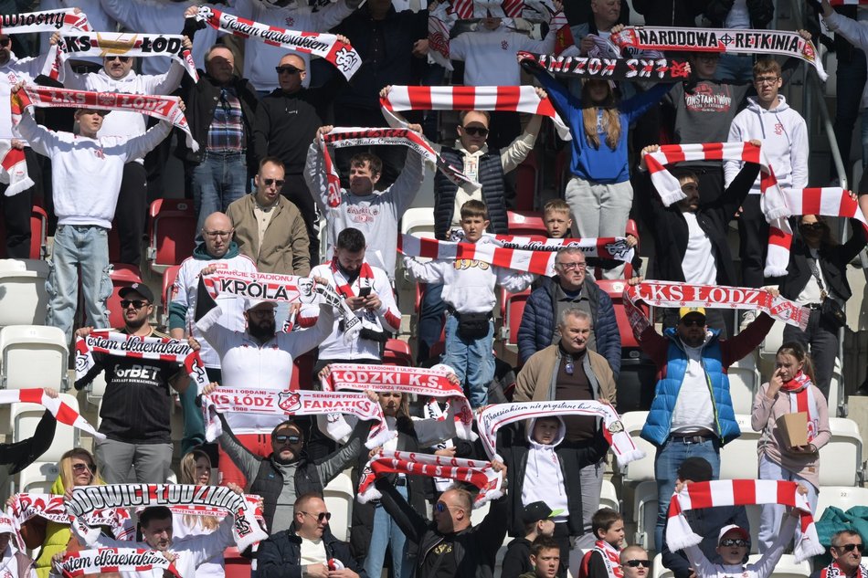 Kibice na meczu ŁKS Łódź ze Stalą Rzeszów. Byłeś? Odszukaj się w galerii