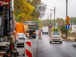 Łódź. Remont Brzezińskiej w Łodzi. Pierwszy odcinek prawie gotowy