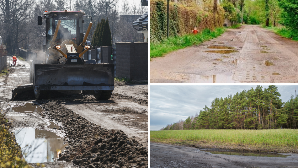 Łódź. Remonty gruntówek w Łodzi w 2026 roku