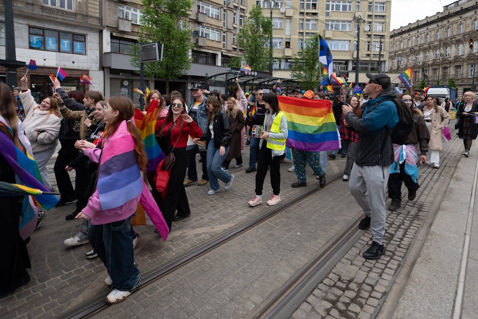 Łódź. Marsz Równości Łódź 2026 przeszedł ulicami miasta. Święto szacunku i tolerancji!