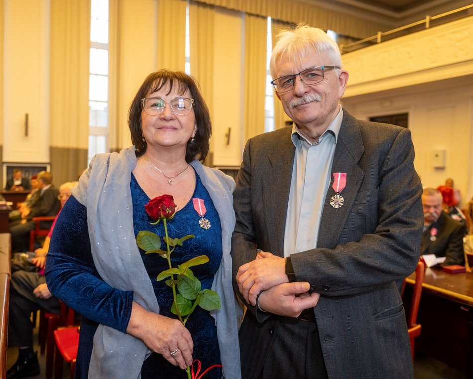 Łódź. Medale za długoletnie pożycie małżeńskie
