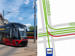 Łódź. Remont torowiska przy Kościuszki i Mickiewicza