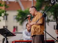 Łódź. Czesław Mozil na Miejskim Dniu Dziecka w Łodzi