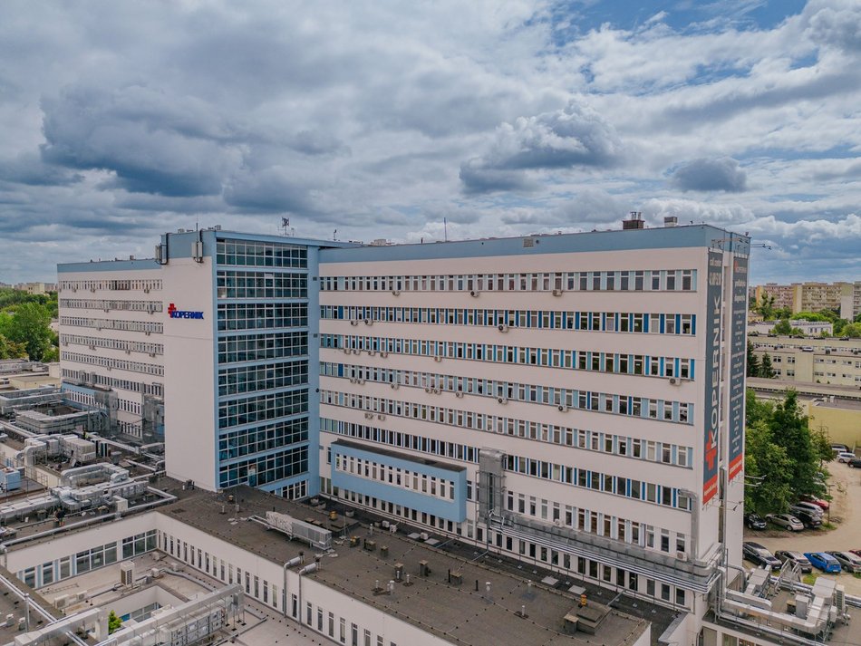 Szpital Kopernika w Łodzi po wielkiej rozbudowie