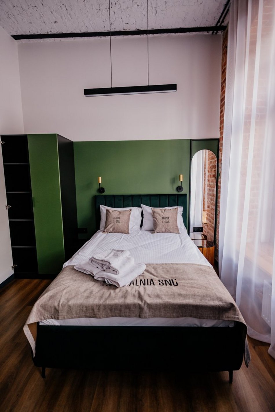 Łódź. Tkalnia Snu w Łodzi. W starym budynku przemysłowej tkalni powstał hotel