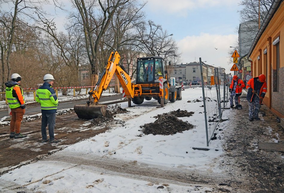 Przybyszewskiego w remoncie