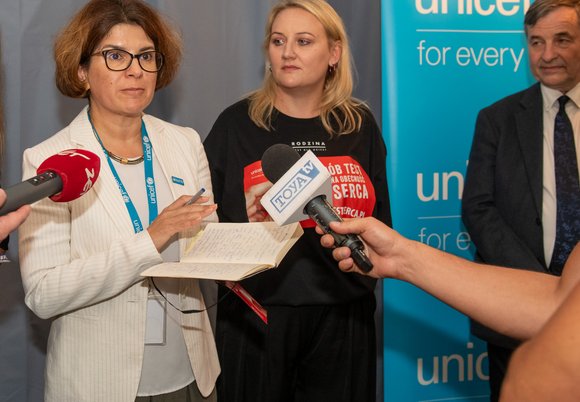 Milena Harizanova z UNICEF