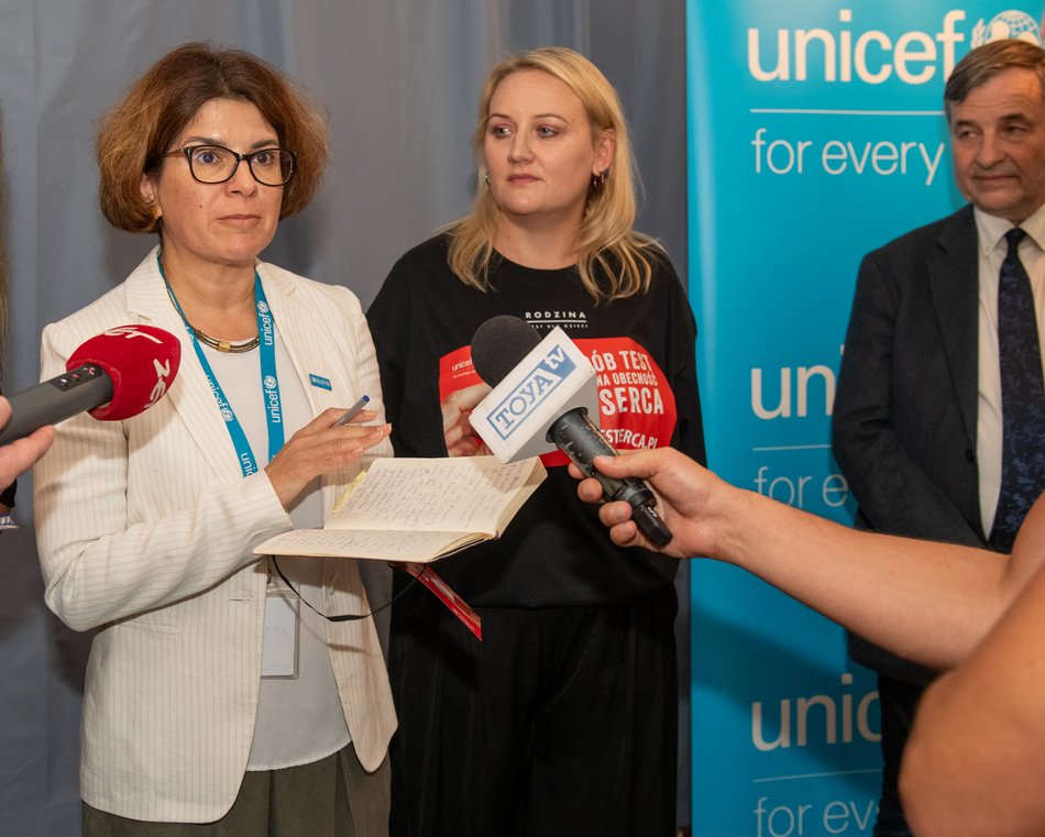 Milena Harizanova z UNICEF