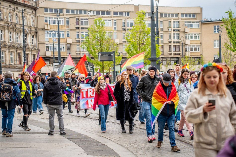 Łódź. Marsz Równości Łódź 2025 przeszedł ulicami miasta. Moc pozytywnej energii!