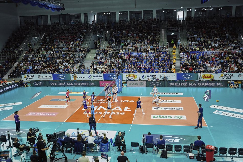 Łódź. PGE Budowlane Łódź - KS DevelopRes Rzeszów. Byłeś/aś na meczu? Znajdź się w galerii!