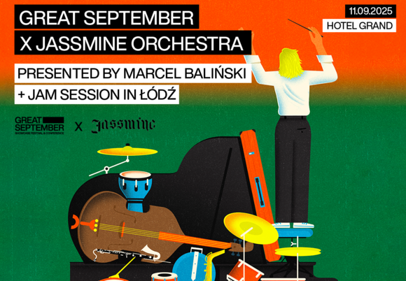 Great September 2025 w Łodzi. Jassmine Orchestra i Marcel Baliński w Grand Hotelu