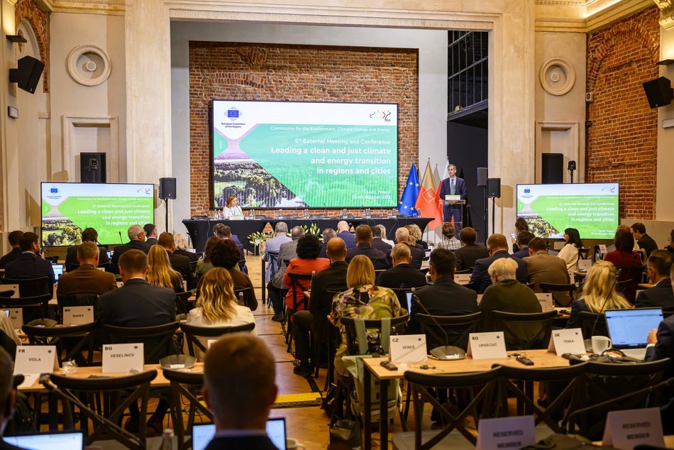 Posiedzenie Komisji ENVE Europejskiego Komitetu Regionów w Łodzi