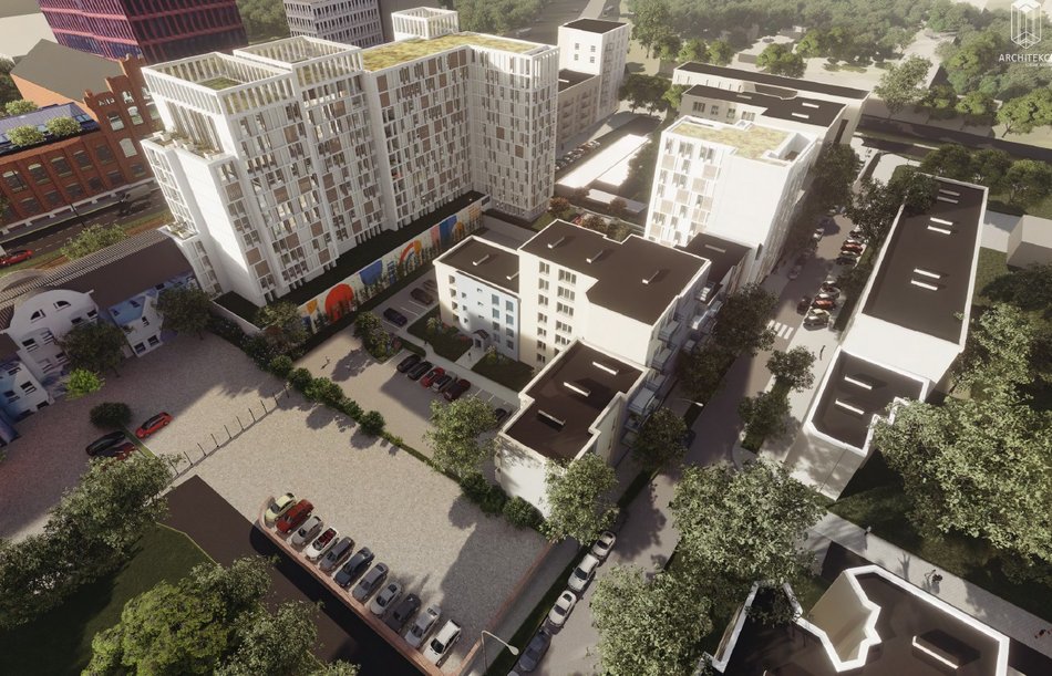 Przy Kopcińskiego powstanie około 240 mieszkań!