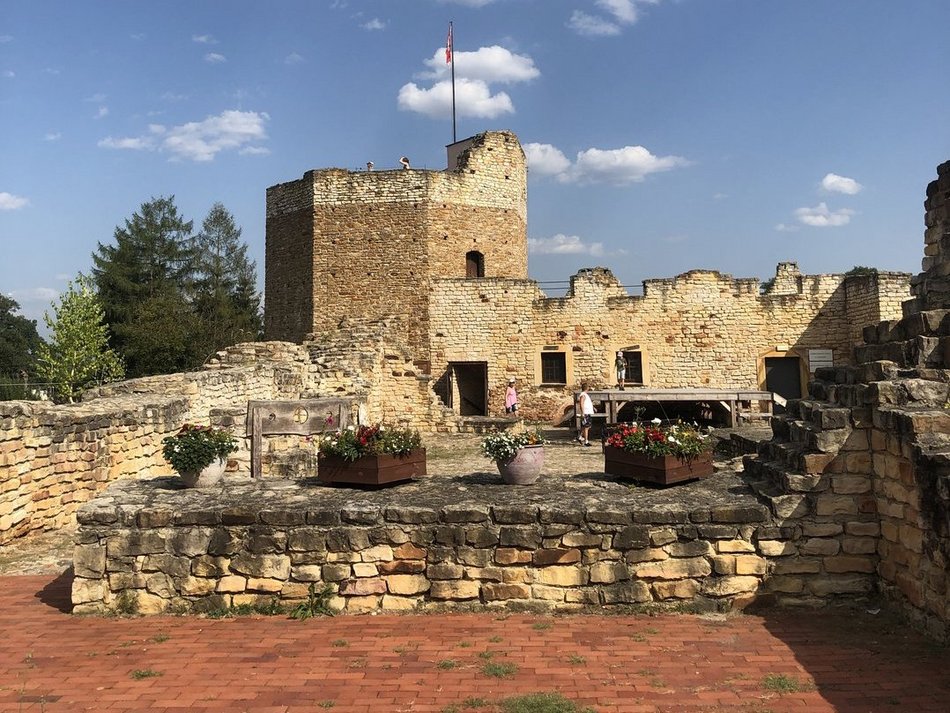 Łódź. Zamek w Inowłodzu