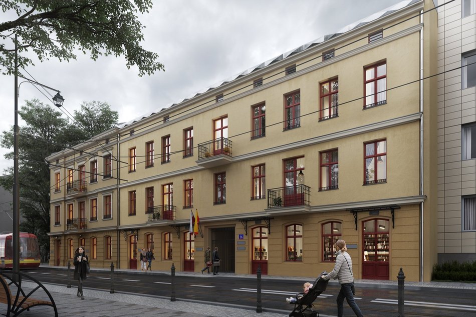 Łódź. Kamienica przy Kilińskiego w Łodzi w trakcie remontu. Ruina zamienia się w perłę!