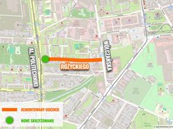 Łódź. Nowa droga do Politechniki w Łodzi. Ułatwi dojazd na Górniak