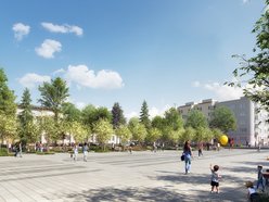 Plac Dąbrowskiego szykuje się do remontu! Zielony projekt rodem z lat 60.